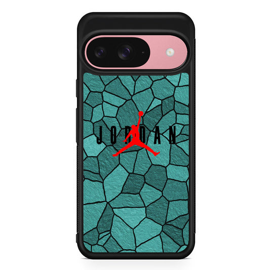 Air Jordan Rock Patern Google Pixel 9 Case | Google Pixel 9 Protective Rubber Case