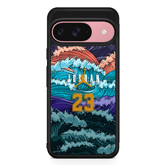 Air Jordan Wave of Struggle Google Pixel 9 Case | Google Pixel 9 Protective Rubber Case
