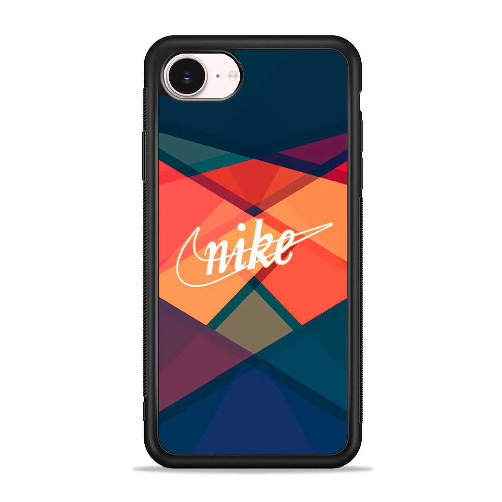 Nike Shape Mix Colour iPhone 17e Case - Silicone Case