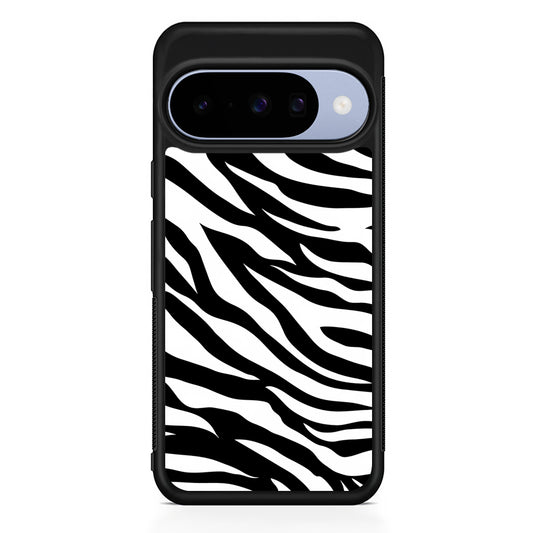Zebra Skin Pattern Google Pixel 10 Case | Google Pixel 10 Rubber Protective Case
