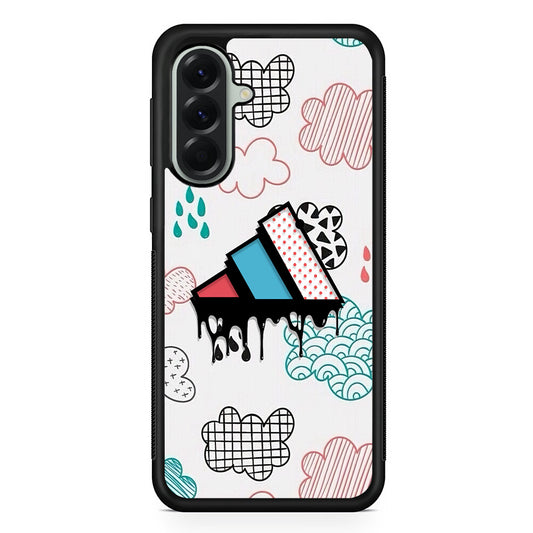Adidas Clouds Art Samsung Galaxy A56 Case | Samsung Galaxy A56 Rubber Protective Case