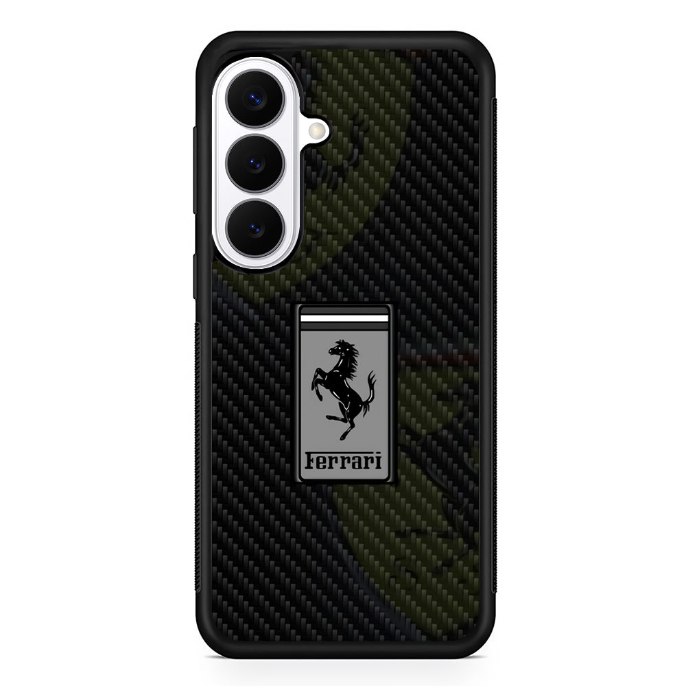 Ferrari Silvery Touch Samsung Galaxy S26 Plus Case | Lightweight Protective Cover for Galaxy S26 Plus