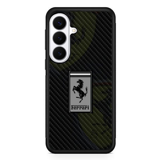 Ferrari Silvery Touch Samsung Galaxy S26 Plus Case | Lightweight Protective Cover for Galaxy S26 Plus