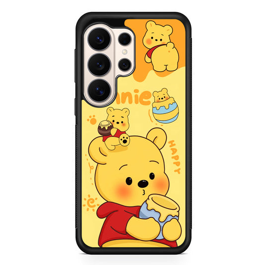 Cute Winnie The Pooh Happy Samsung Galaxy S26 Ultra Case | Slim Protective Case for Samsung Galaxy S26 Ultra