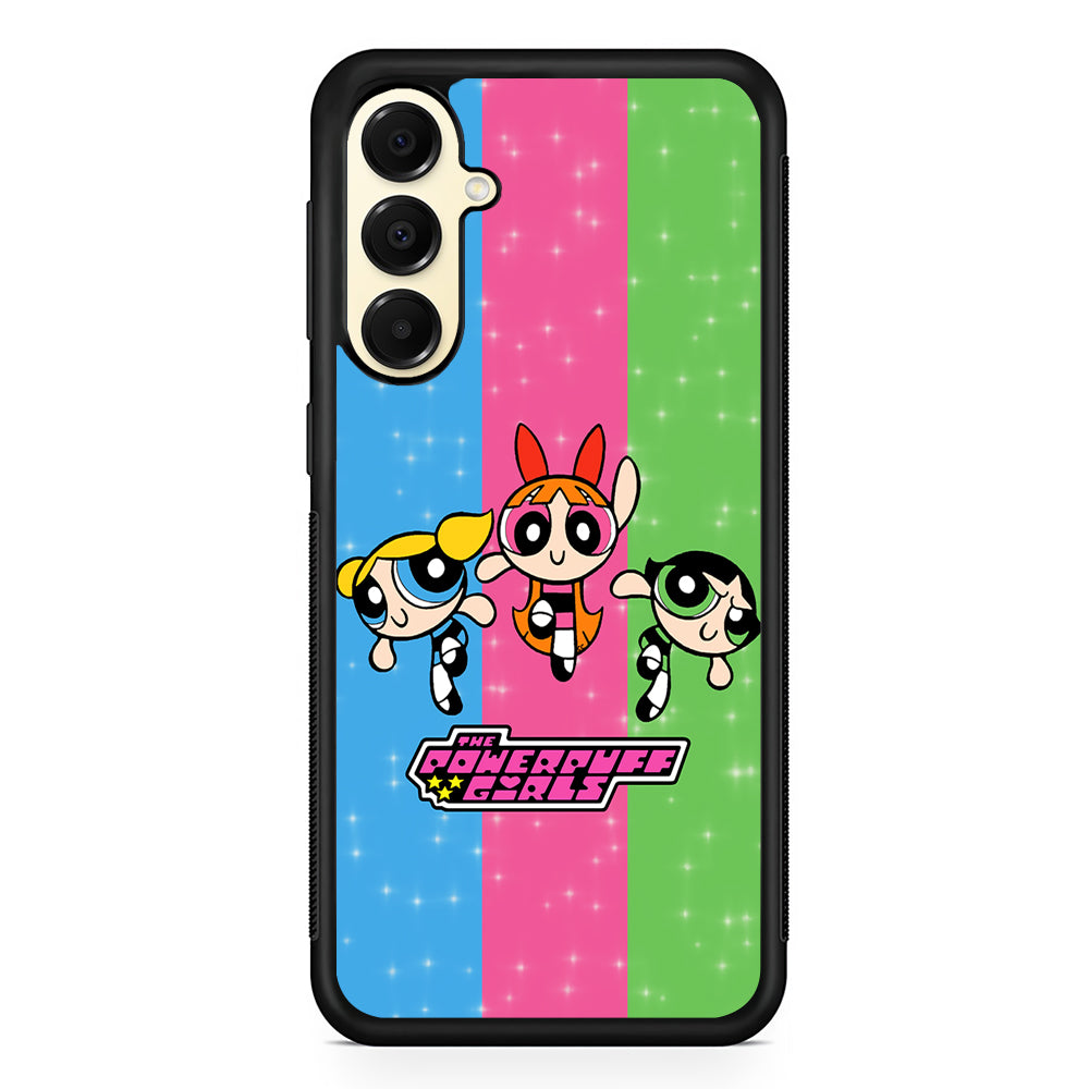 The Powerpuff Girls Character Samsung Galaxy A16 Case | Slim Rubber Samsung Galaxy A16 Case