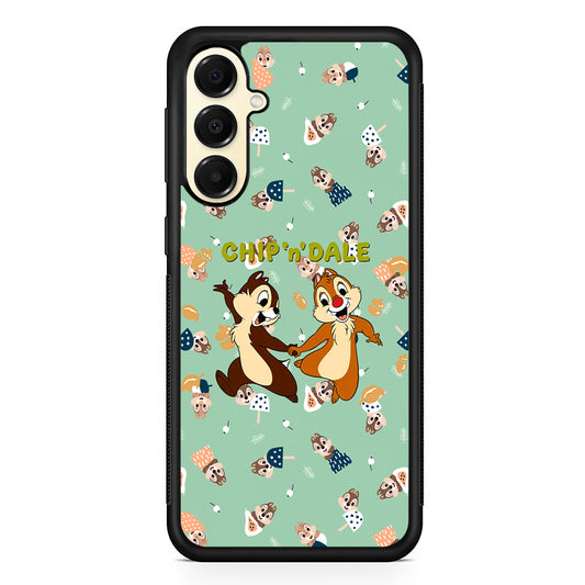Chip N Dale Walk Happily Samsung Galaxy A16 Case | Slim Rubber Samsung Galaxy A16 Case