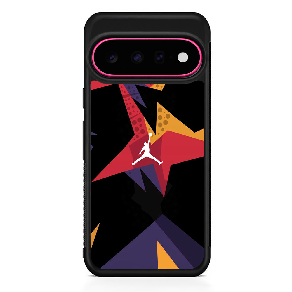 Air Jordan Silhouette of Footstep Google Pixel 11 Case - Stylish Protective Phone Case