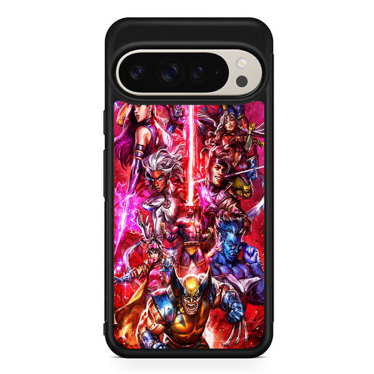 The X-Men vs Magneto Art Google Pixel 9 Pro Case | Slim Protective Cover