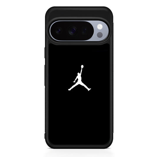 Jordan Black White Google Pixel 10 Pro Case | Slim Google Pixel 10 Pro Rubber Case