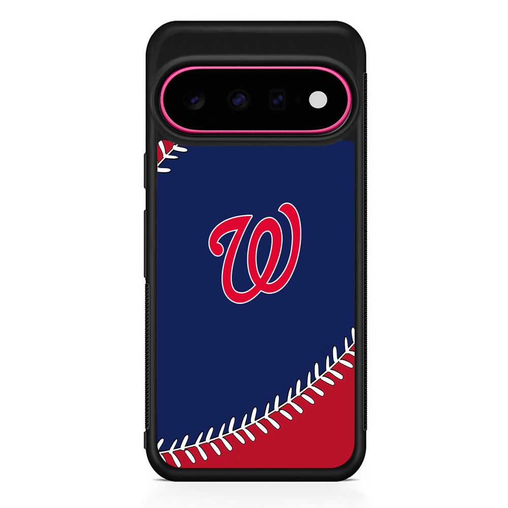 MLB Washington Nationals Logo Google Pixel 11 Case | Slim Shockproof Cover
