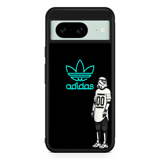 Adidas Neon Stormtrooper Google Pixel 8 Case | Durable Protective Cover for Google Pixel 8