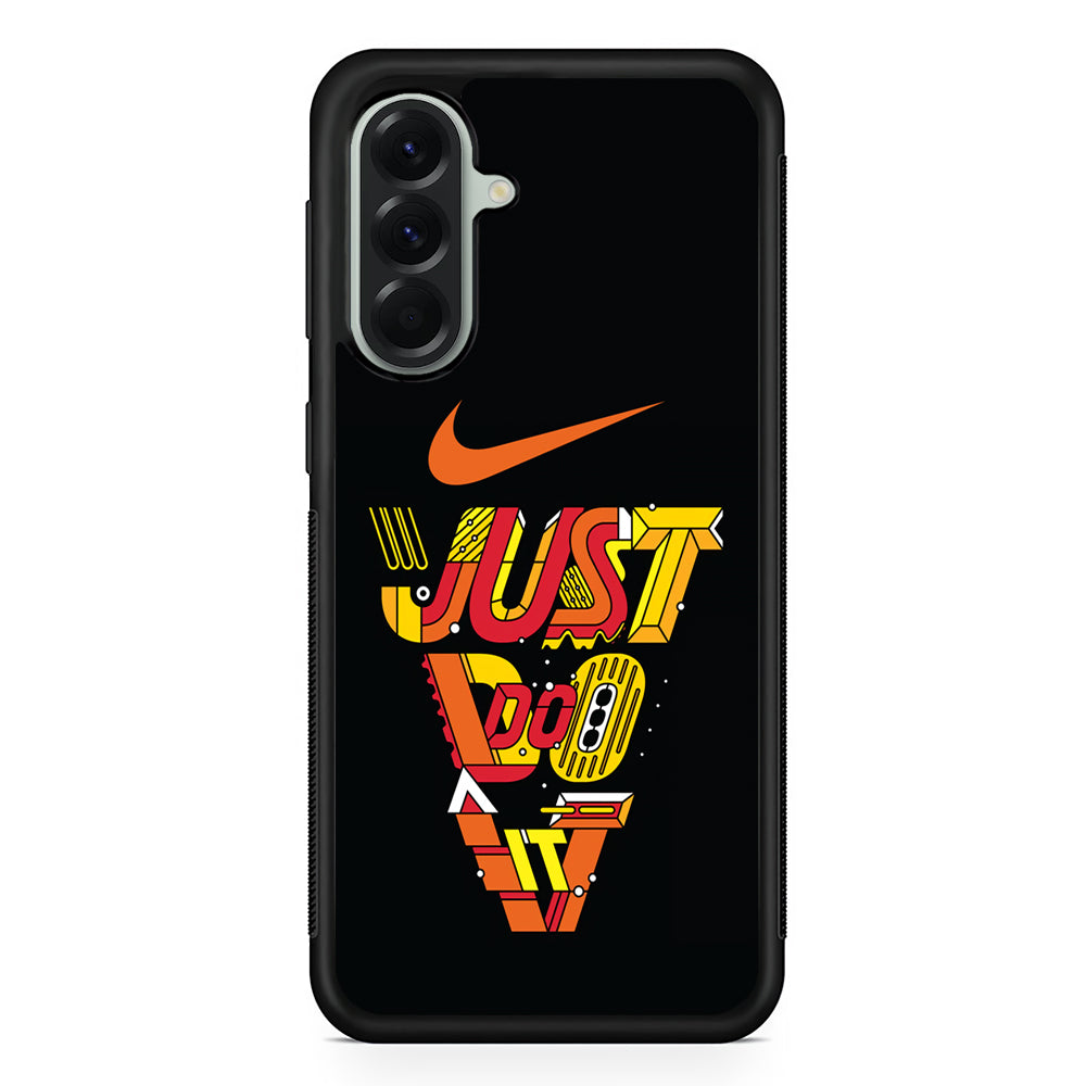 Nike Just Do It Sport Pattern Samsung Galaxy A56 Case | Durable Samsung Galaxy A56 Cover