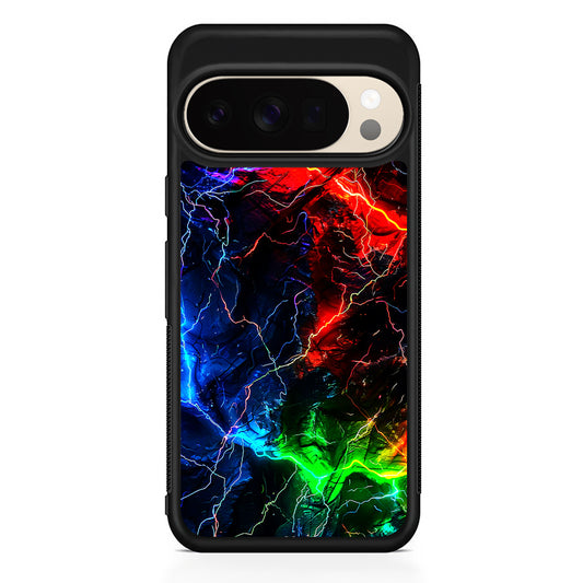 Lightning Strike at Night Google Pixel 10 Pro XL Case | Slim Google Pixel 10 Pro XL Protective Case