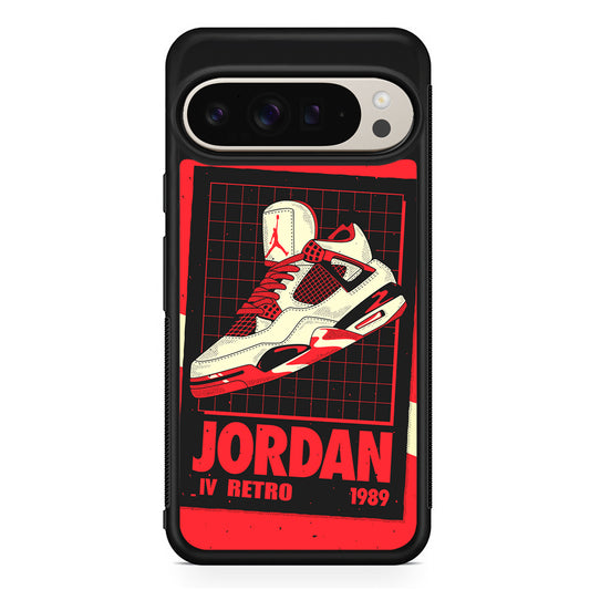 Air Jordan Poster from The Past Google Pixel 9 Pro Case | Slim Protective Cover