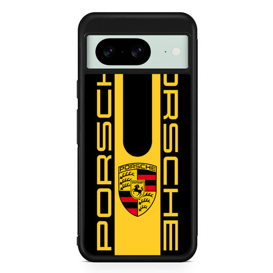 Porsche Wide Layer Google Pixel 8 Case | Slim Rubber Case for Google Pixel 8