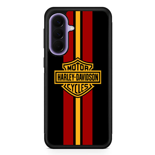 Harley Davidson Red Stripe Emblem Samsung Galaxy A57 Case | Samsung Galaxy A57 Protective Cover