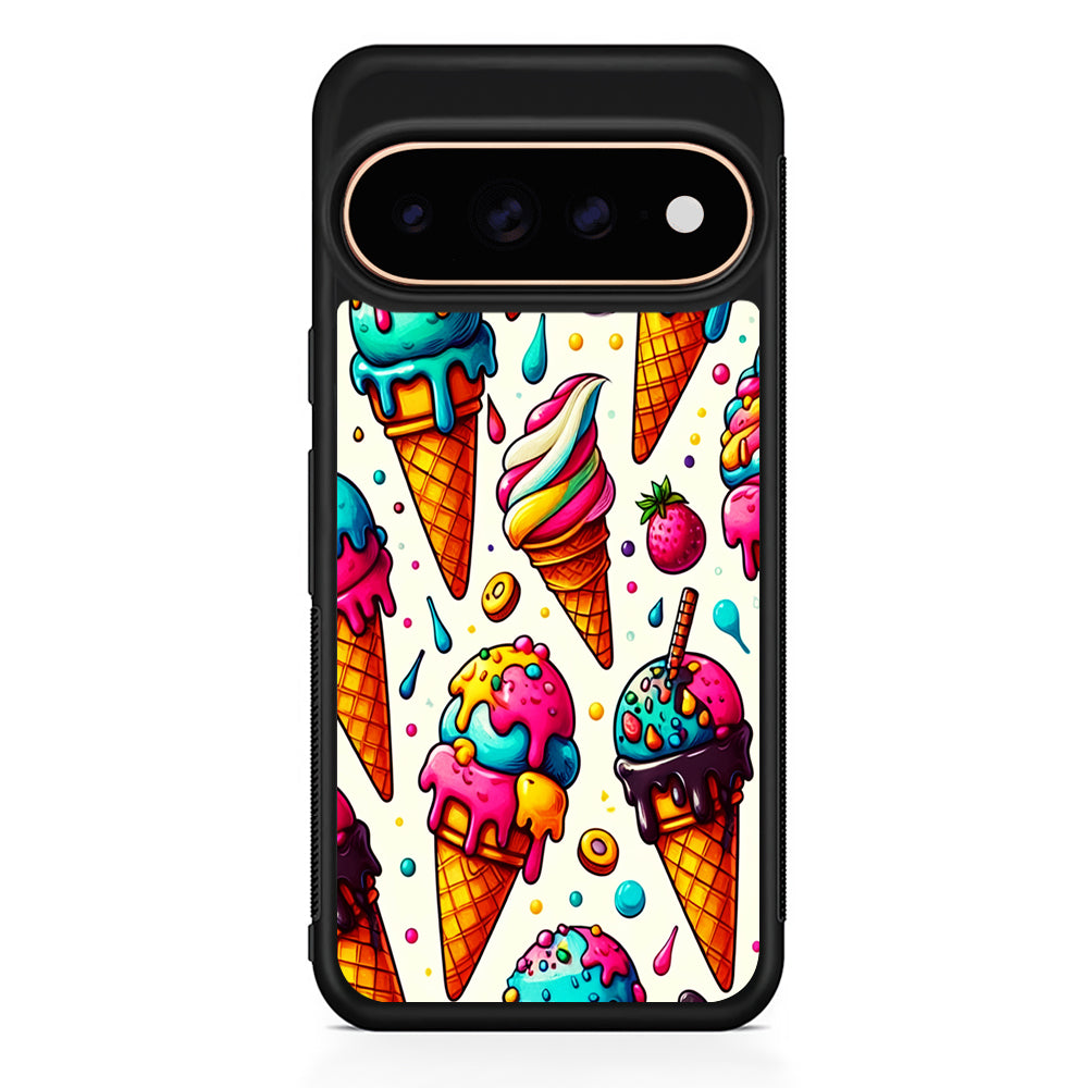 Ice Creams with Different Flavors Google Pixel 11 Pro Case - Stylish Protective Phone Case