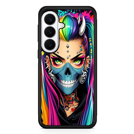 Tattooed Girl with Mask Samsung Galaxy S26 Plus Case | Slim Protective Cover for Samsung Galaxy S26 Plus