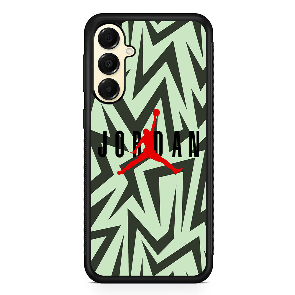 Air Jordan Shape Of Abstract Samsung Galaxy A16 Case | Slim Rubber Case for Samsung Galaxy A16