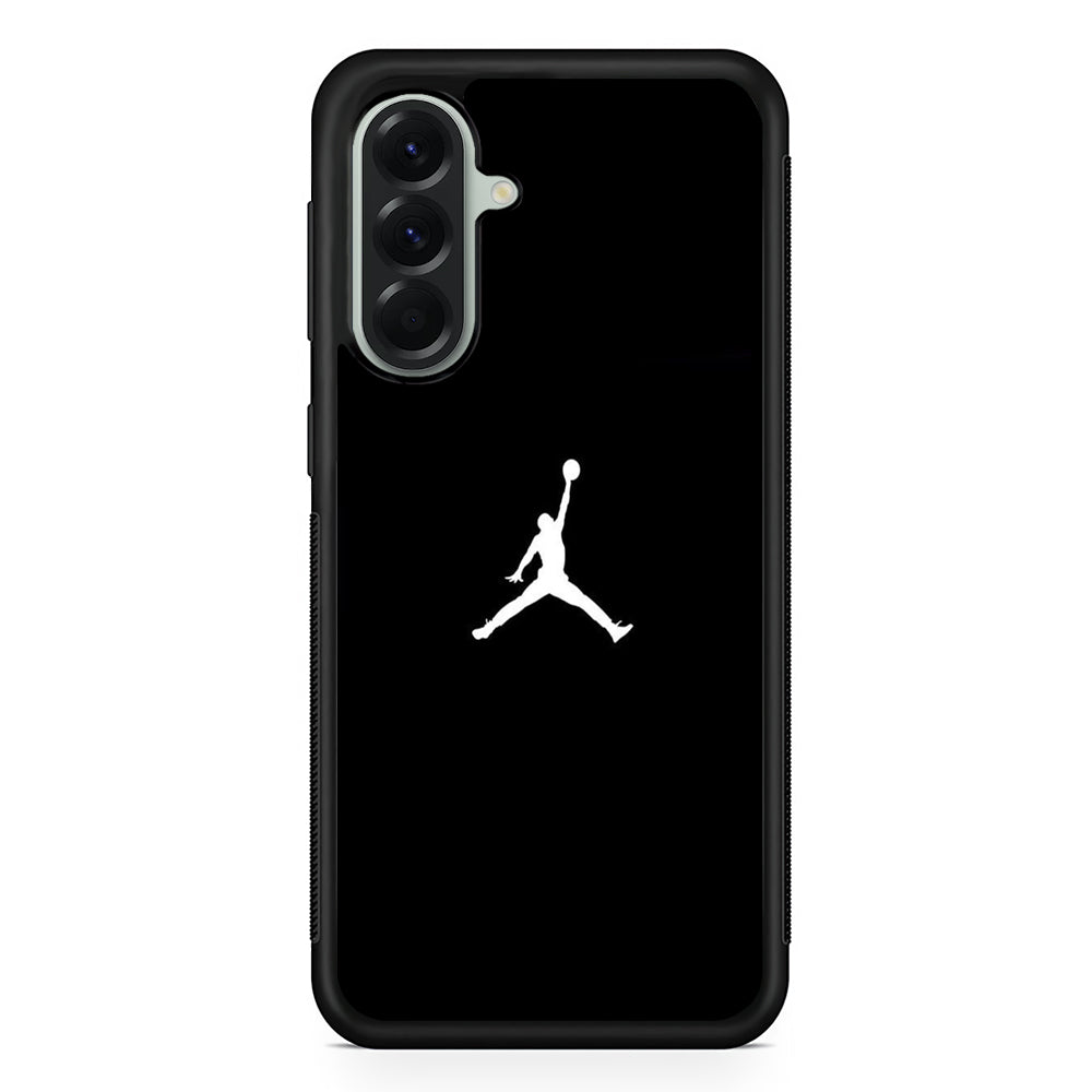Jordan Black White Samsung Galaxy A56 Case | Samsung Galaxy A56 Rubber Protective Case
