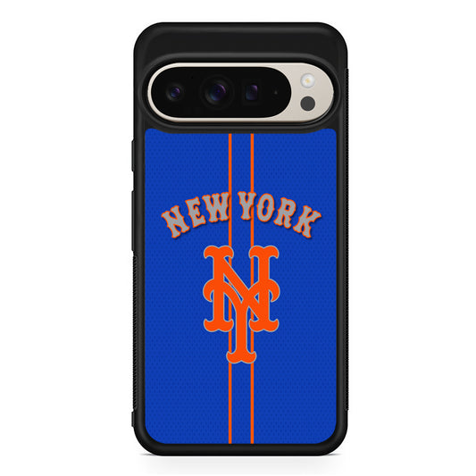 MLB New York Mets Team Google Pixel 9 Pro Case | Slim Protective Cover