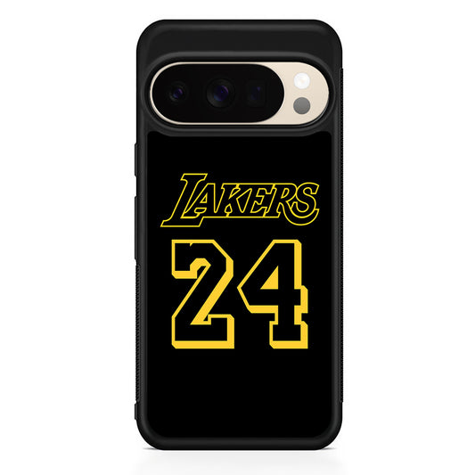 Kobe Bryant Lakers 24 Google Pixel 10 Pro XL Case | Slim Google Pixel 10 Pro XL Protective Case