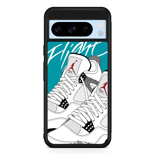 Air Jordan The White Shoes Google Pixel 8 Pro Case | Slim Protective Cover