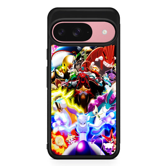 Legendary Pokemon Google Pixel 9 Case | Google Pixel 9 Protective Rubber Case