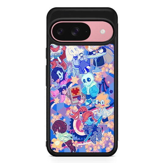 Undertale Games Google Pixel 9 Case | Google Pixel 9 Protective Rubber Case