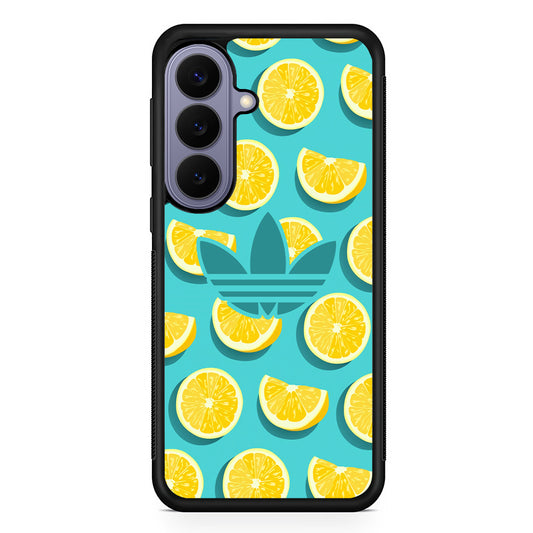 Adidas Lemon Fruits Samsung Galaxy S26 Case | Slim Protective Rubber Case for Samsung S26