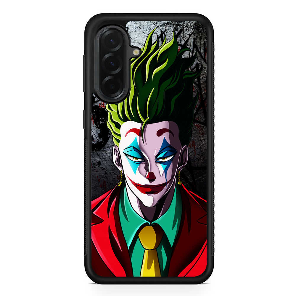 Hisoka X Joker Hunter X Hunter Samsung Galaxy A36 Case | Protective Rubber Cover