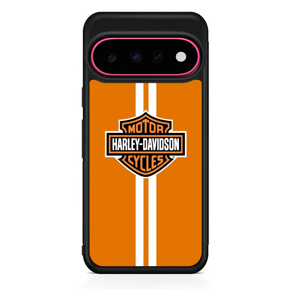 Harley Davidson Orange Touch Google Pixel 11 Case - Stylish Protective Phone Case