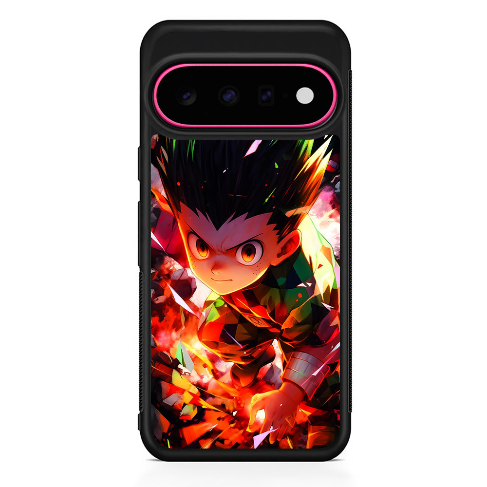 Hunter x Hunter Gon Freecss in Action Google Pixel 11 Case | Slim Shockproof Cover