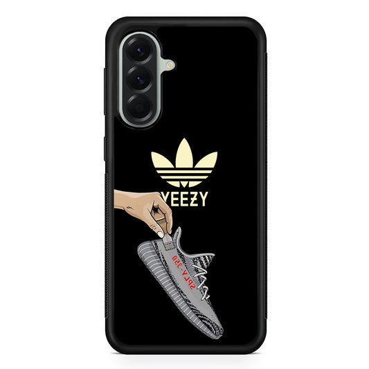 Adidas Yeezy Grey Shoes Samsung Galaxy A56 Case | Samsung Galaxy A56 Rubber Protective Case