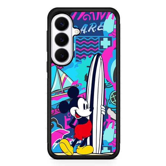 Mickey Mouse Surf Board Samsung Galaxy S26 Plus Case | Slim Protective Cover for Samsung Galaxy S26 Plus