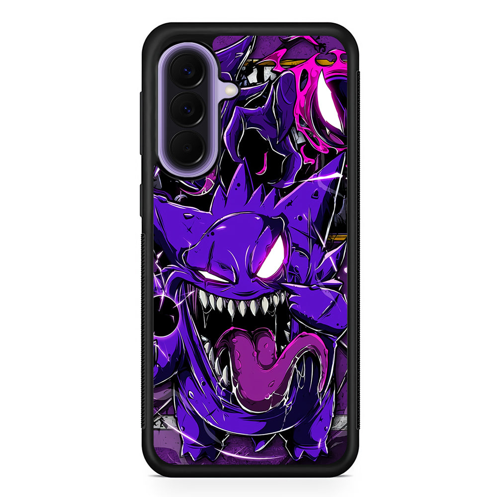 Pokemon Evil Gengar Samsung Galaxy A57 Case | Slim Samsung Galaxy A57 Rubber Case