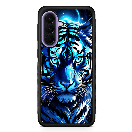 Blue Tiger Head Samsung Galaxy A57 Case | Slim Samsung Galaxy A57 Rubber Case