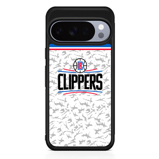 NBA Los Angeles Clippers Logo Google Pixel 10 Pro Case | Slim Google Pixel 10 Pro Rubber Case