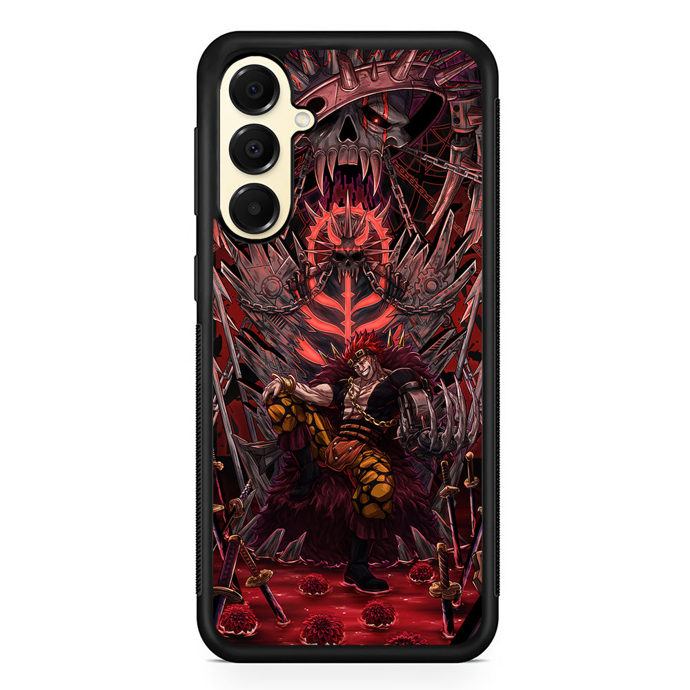 One Piece Eustass Captain Kid Samsung Galaxy A16 Case | Slim Rubber Samsung Galaxy A16 Case