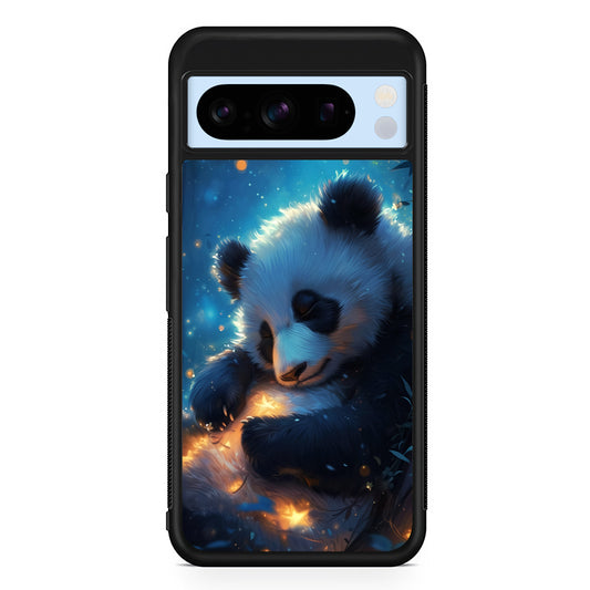 Cute Panda is Sleeping Google Pixel 8 Pro Case | Slim Rubber Case for Google Pixel 8 Pro