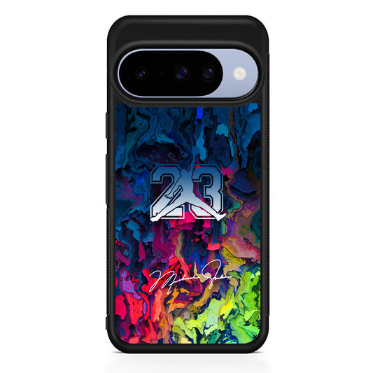 Air Jordan Colorful Exposure Cave Google Pixel 10 Case | Google Pixel 10 Rubber Protective Case