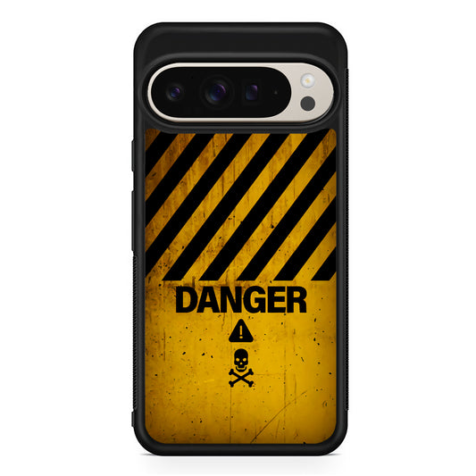 Danger Symbol Google Pixel 9 Pro Case | Slim Protective Cover