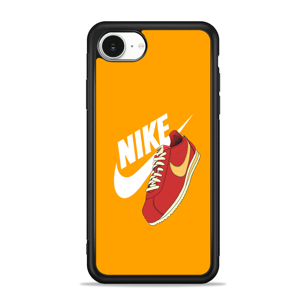 Nike Sneaker Shoes Red iPhone 16e Case - Slim Silicone Case