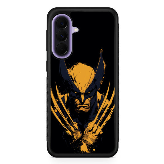 Wolverine Black and Yellow Samsung Galaxy A57 Case | Slim Samsung Galaxy A57 Rubber Case