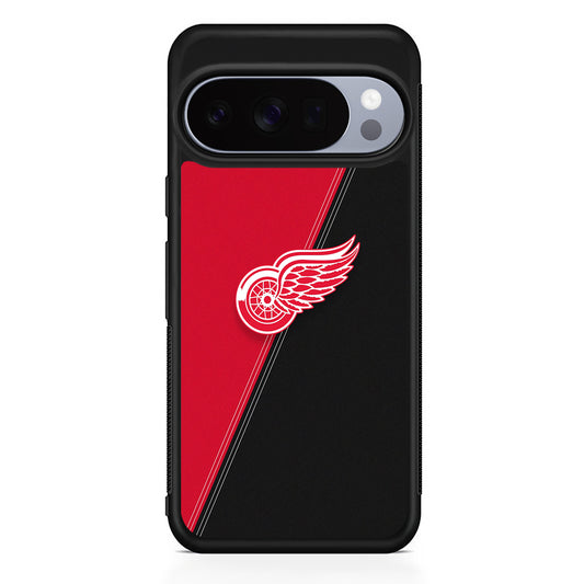 NHL Detroit Red Wings Logo Google Pixel 10 Pro Case | Slim Google Pixel 10 Pro Rubber Case