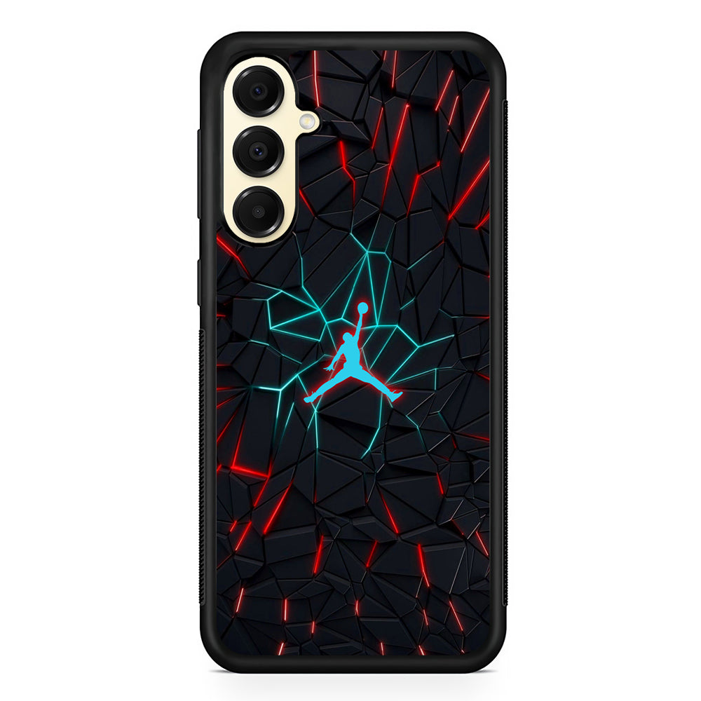 Air Jordan The Rock Shapes Samsung Galaxy A16 Case | Slim Rubber Case for Samsung Galaxy A16