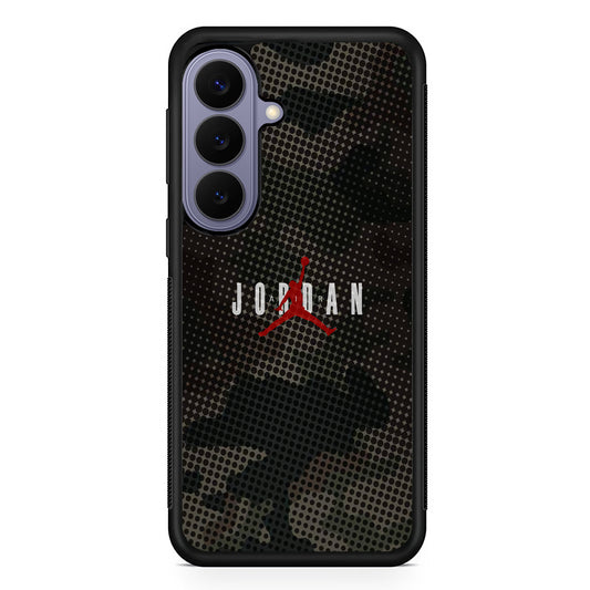 Air Jordan Gradation of Dark Camouflage Samsung Galaxy S26 Case | Slim Protective Rubber Case for Samsung S26