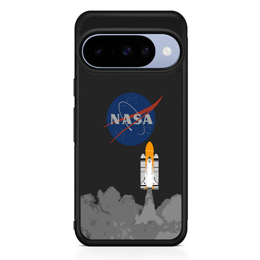 Nasa Launch The Future Google Pixel 10 Case | Google Pixel 10 Rubber Protective Case