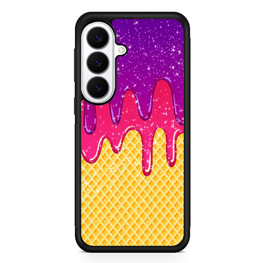Melted Ice Cream and A Waffle Samsung Galaxy S26 Plus Case | Slim Protective Cover for Samsung Galaxy S26 Plus