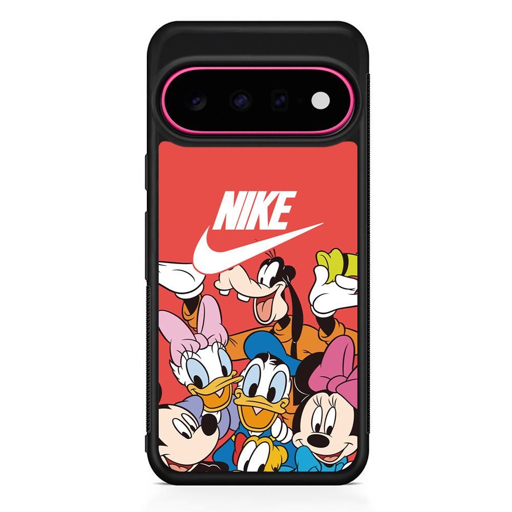 Nike Mickey Family Google Pixel 11 Case - Stylish Protective Phone Case